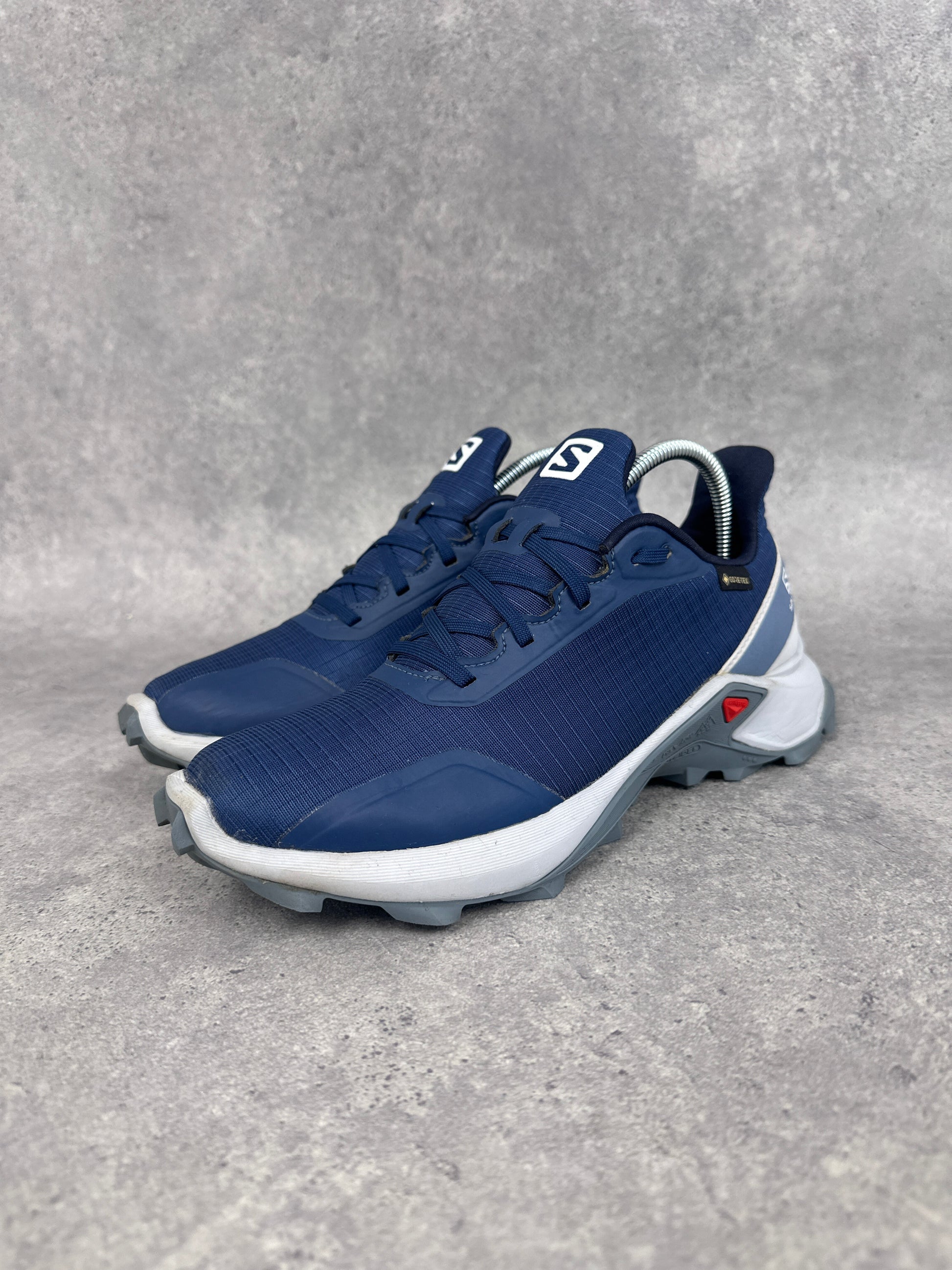 Salomon Alphacross GTX Women’s Trail Shoes UK 5 Navy Waterproof