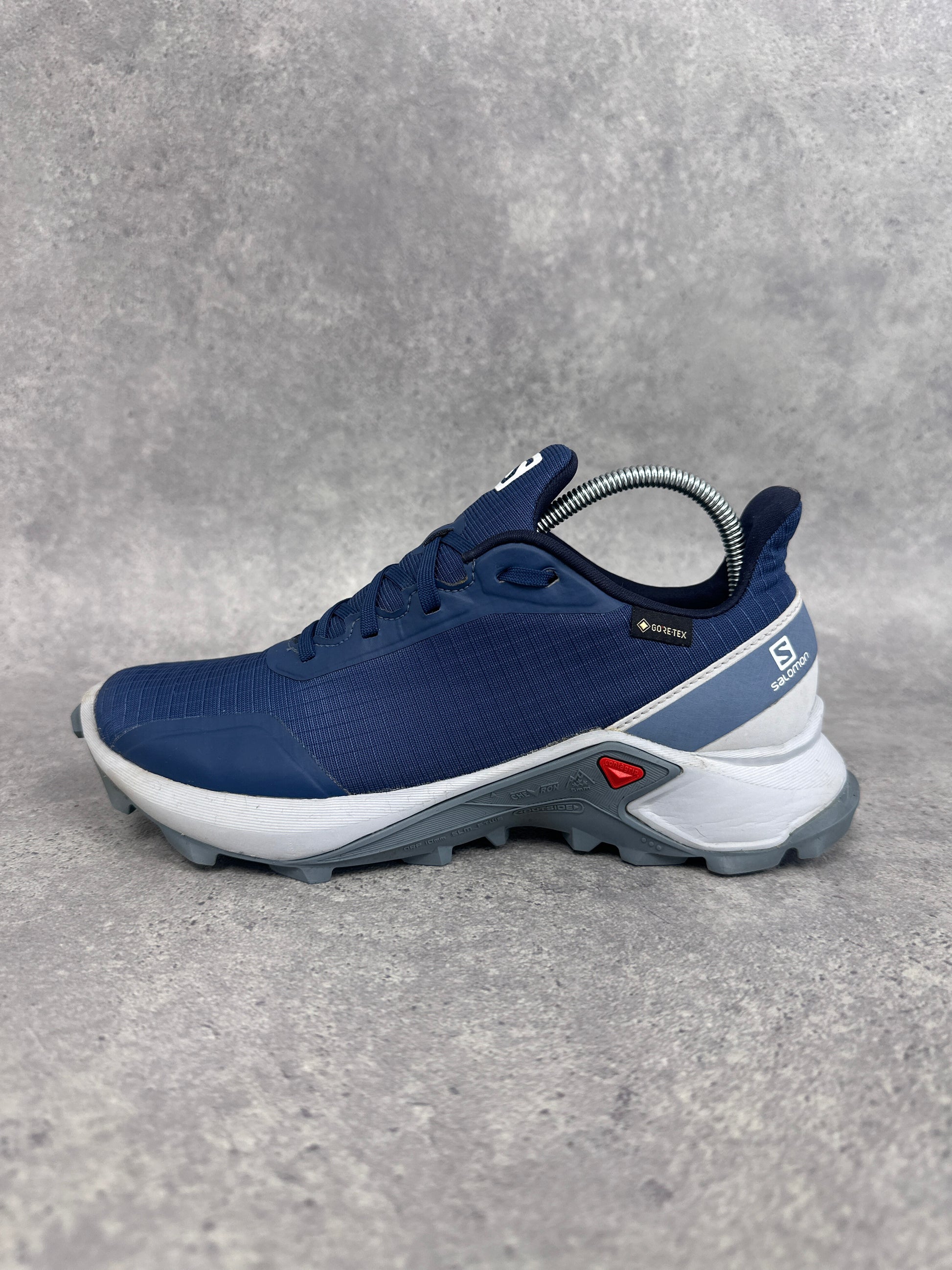 Salomon Alphacross GTX Women’s Trail Shoes UK 5 Navy Waterproof