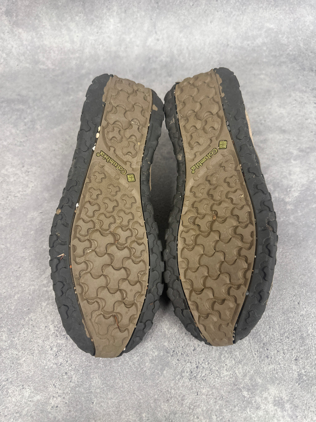 Columbia Trail Trekker Hiking Shoes Brown Tan Mens UK7.5