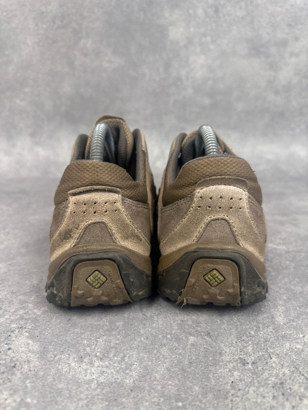 Columbia Trail Trekker Hiking Shoes Brown Tan Mens UK7.5