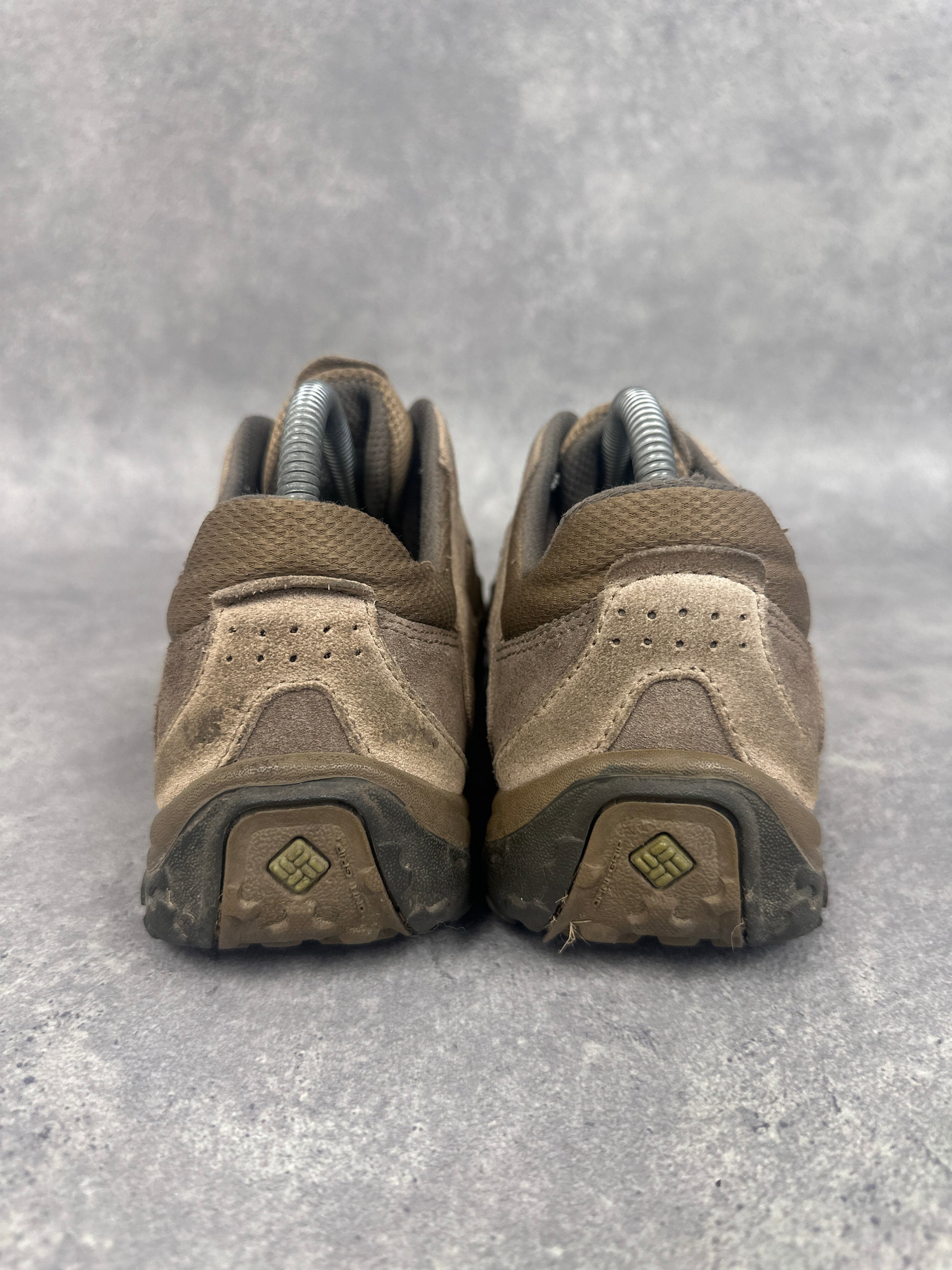 Columbia Trail Trekker Hiking Shoes Brown Tan Mens UK7.5