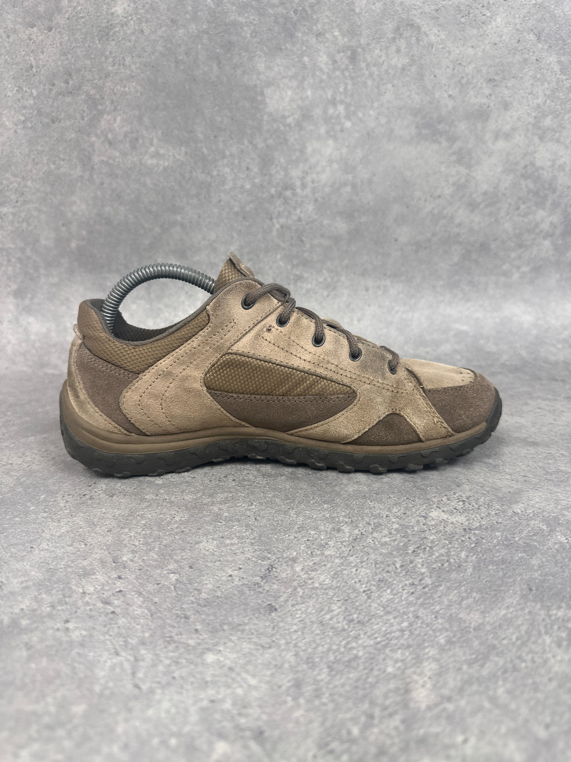 Columbia Trail Trekker Hiking Shoes Brown Tan Mens UK7.5