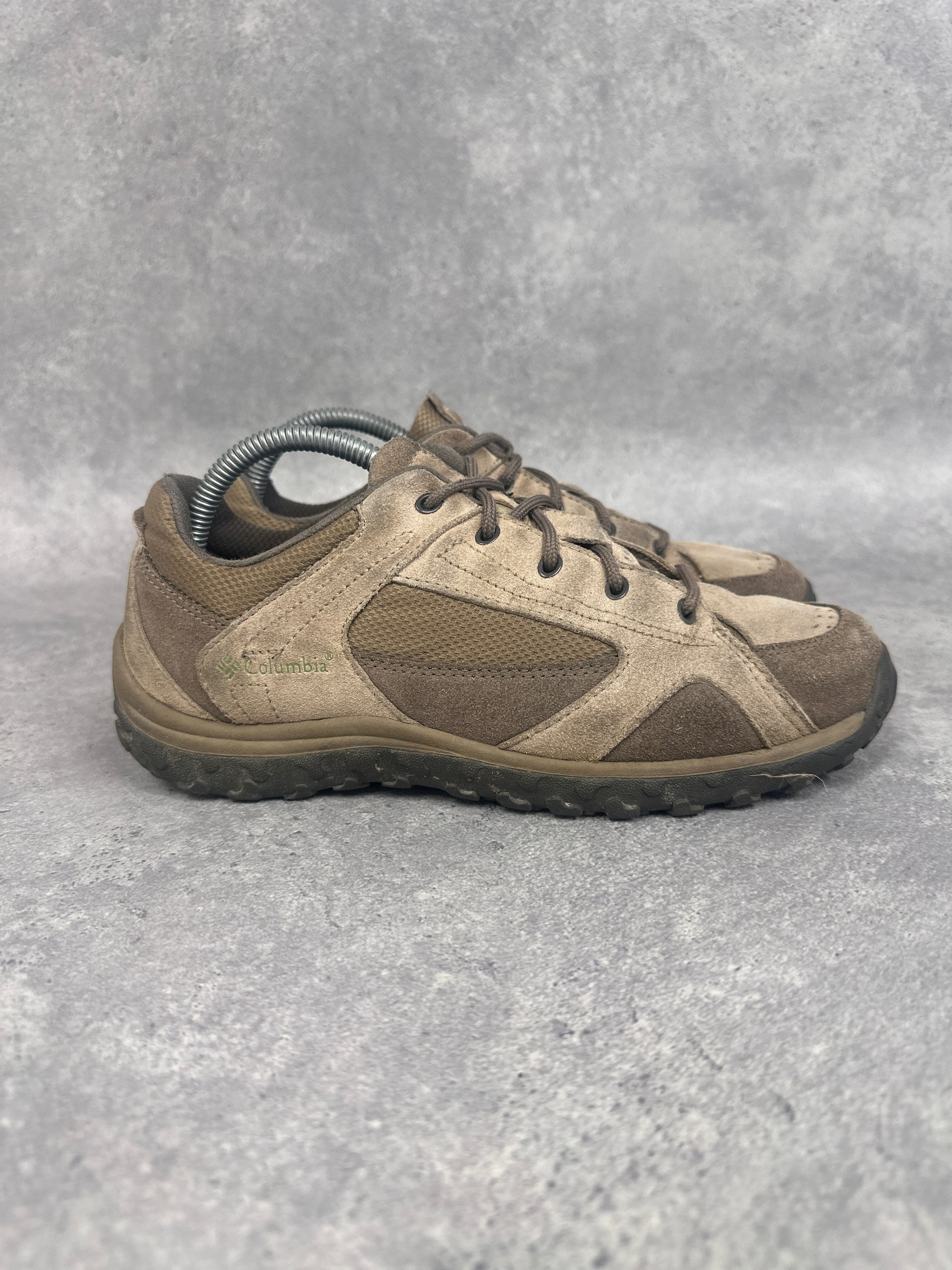Columbia Trail Trekker Hiking Shoes Brown Tan Mens UK7.5
