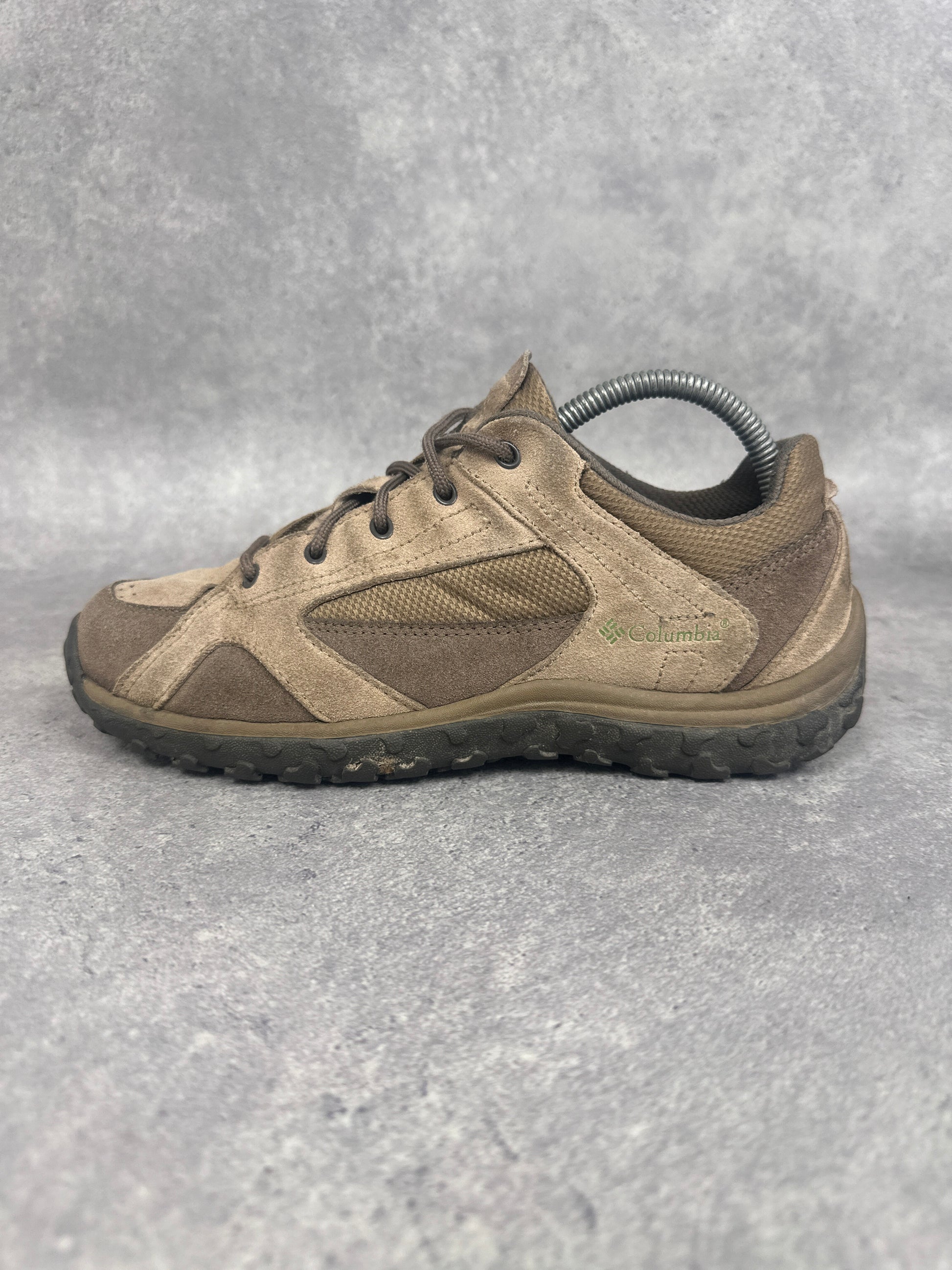 Columbia Trail Trekker Hiking Shoes Brown Tan Mens UK7.5